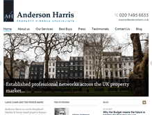 Tablet Screenshot of andersonharris.co.uk